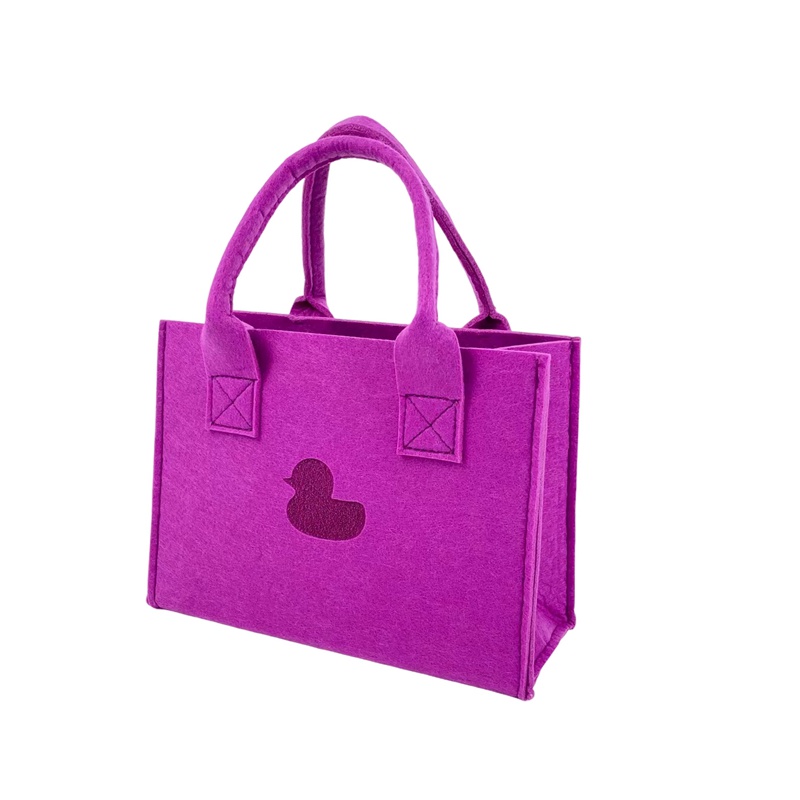Personalized felt tote bag for special occasions
