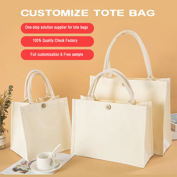 Durable Heavy Duty Canvas Tote Bag