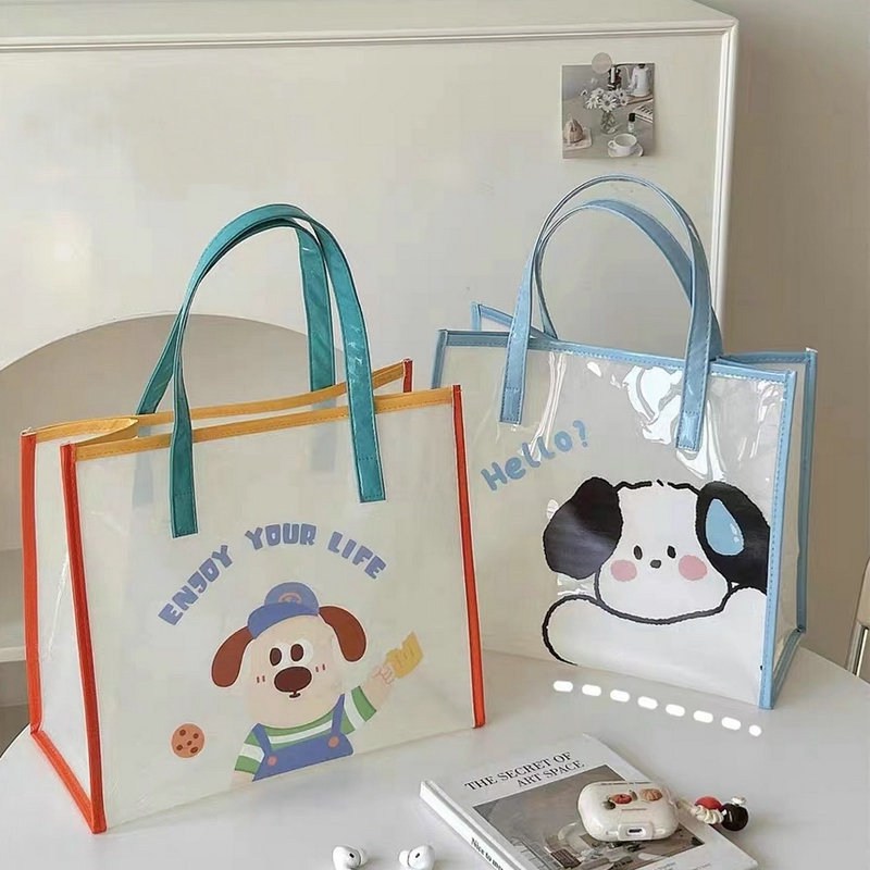 Custom Plastic Tote Bags Factory