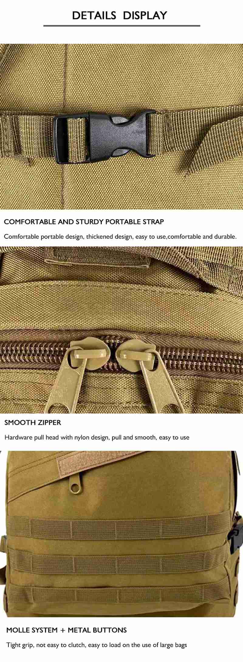 1000D Polyester Tactical Shoulder Bag
