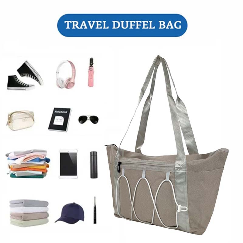 Multi-Pocket Travel Duffle Bag
