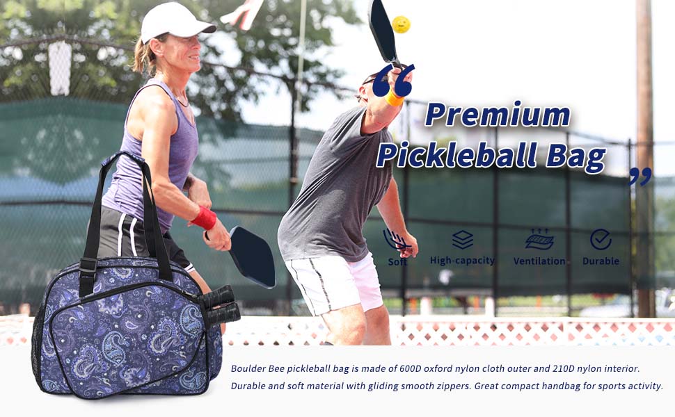 Canvas Pickleball Bag