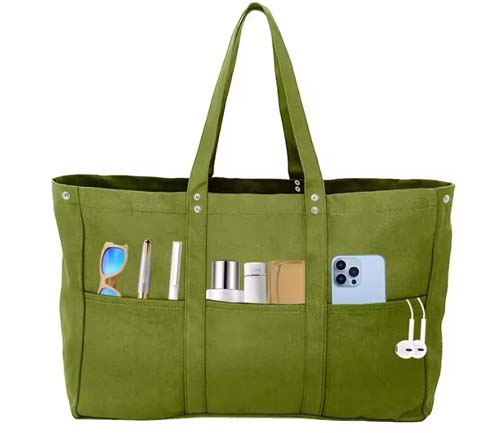 muti-pocket canvas tote bags muti-pocket canvas tote bags
