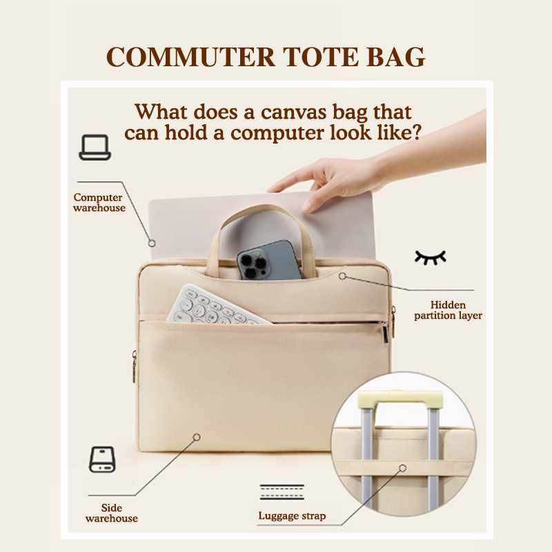 What does a canvas bag that can hold a computer look like? 10 Commuter Bags Tested by Office Workers
