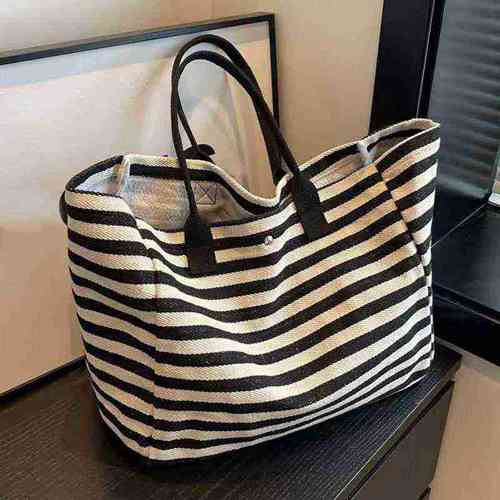 Stripeds Cotton Shopping Bags