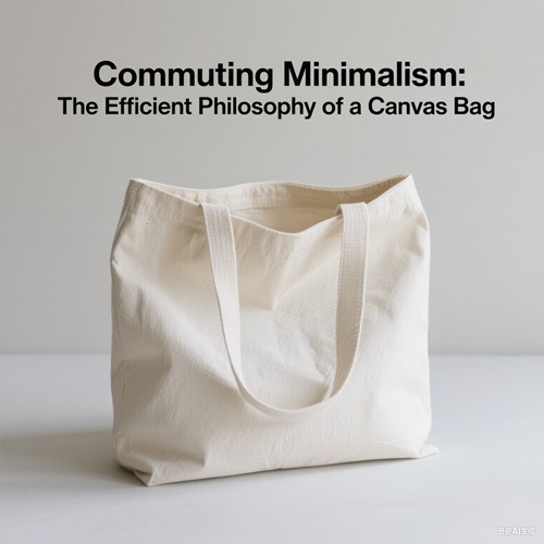 Commuting Minimalism: The Efficient Philosophy of a Canvas Bag