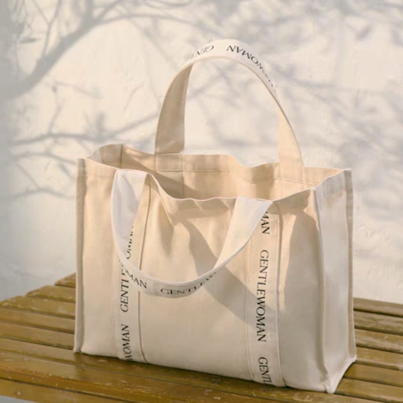 Letter Printing Tote Bag
