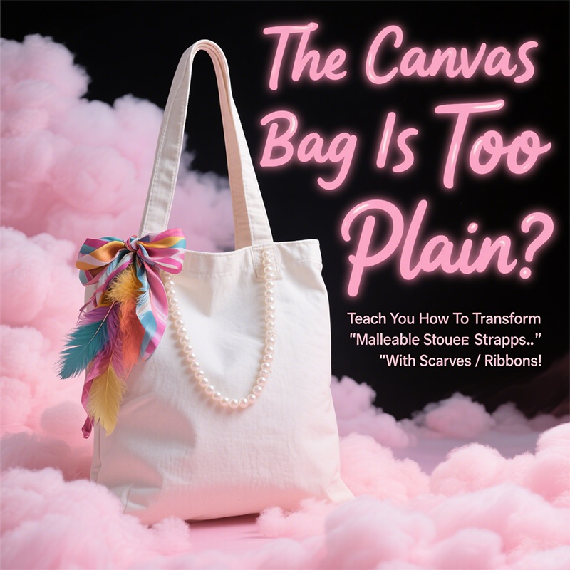 The Canvas Bag Is Too Plain? Teach You How To Transform 