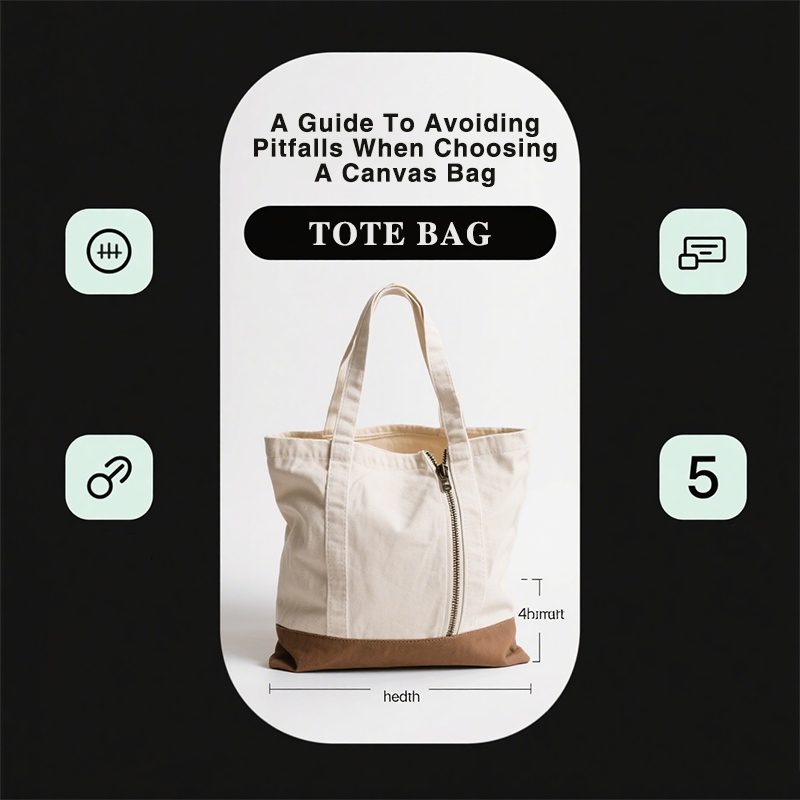 A Guide to Avoiding Pitfalls When Choosing a Canvas Bag: Beyond the Appearance, These 5 Details Determine Its Usability!