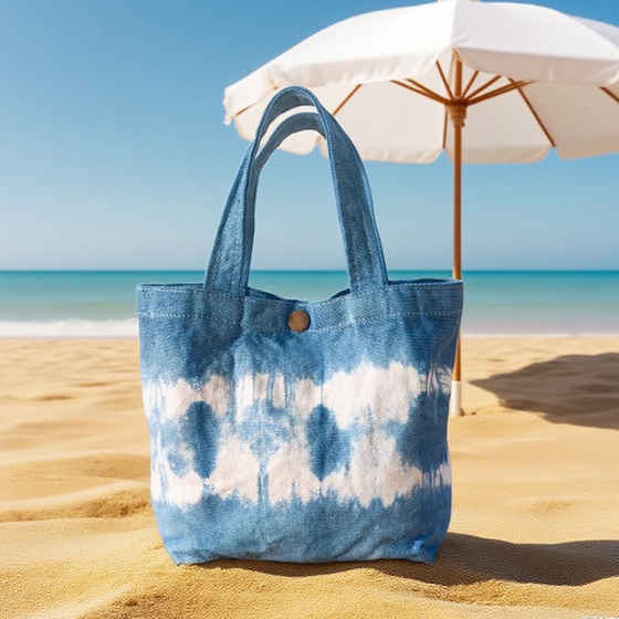 Tie Dyeing Tote Bag