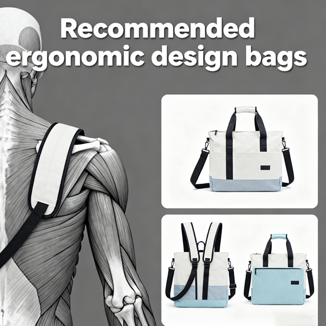 Will carrying a canvas bag for a long time cause harm to your shoulders? Recommended ergonomic design bag