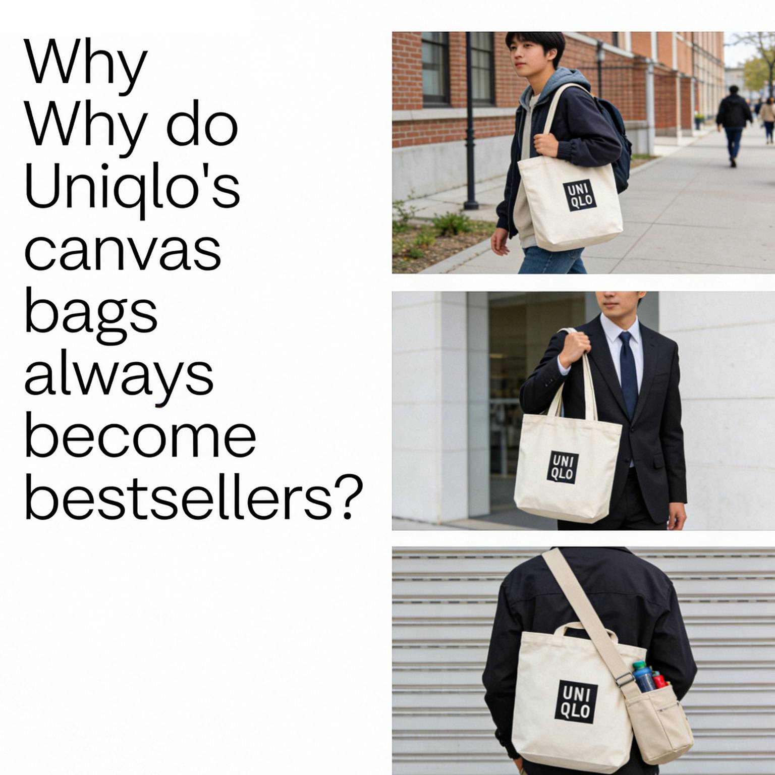 In-depth Analysis: Why Do Uniqlo's Canvas Bags Always Become Popular Items?