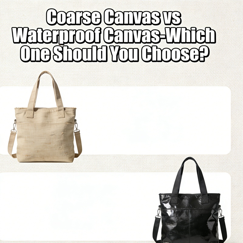 Coarse Canvas vs Waterproof Canvas - Which One Should You Choose?